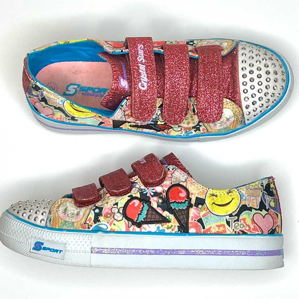 Sketcher Crystal Stars Light Up Sneakers